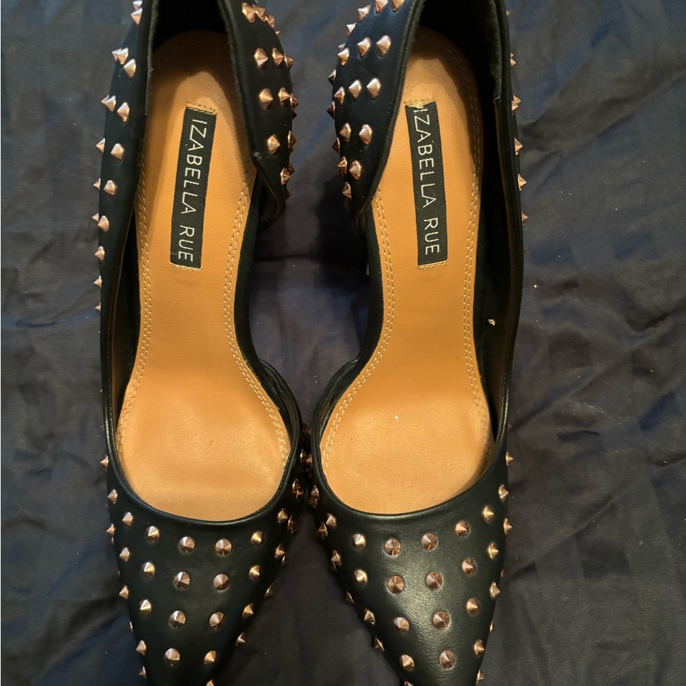 Worn once heels